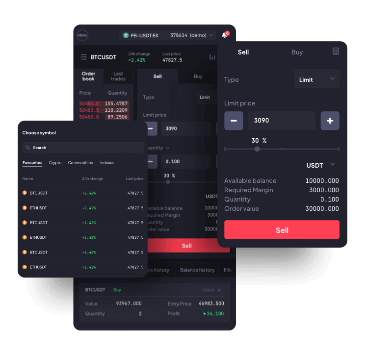 PrimeBit WebTrader